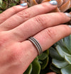 Silver Track ring