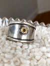 Citrine Cigar Band size 9