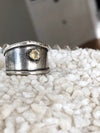 Citrine Cigar Band size 9